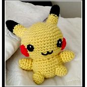 Pikachu Amigurumi . Art To, s, Crochet, and Fiber Arts project by Paz Navarro Bravo - 04.12.2021