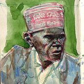 Missione Ibo Island - Mozambique. Portrait Drawing, Fine Arts, Painting, and Watercolor Painting project by Marcos Nunez - 04.23.2021