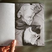 Me&U. Pencil Drawing project by Liliana Medici - 07.12.2018