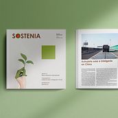 Revista Sostenia. Un projet de Conception éditoriale, Design t , et pographique de Elisa Olalla Peréz - 12.04.2021