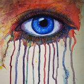 Eyes  Ein Projekt aus dem Bereich Malerei mit Acr und l von Jazz - 12.04.2021