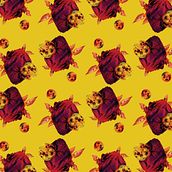 Mooning | Textile Printing .  project by Luisa Sivoli Mujica - 04.12.2021