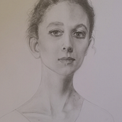 Mon projet du cours : Portrait réaliste au crayon graphite. Un progetto di Disegno a matita, Disegno di ritratti e Disegno realistico di Gaëlle C. - 12.04.2021