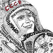 My project in Hand-Drawn Typographic Portrait course. Ink Illustration, T, and pograph project by Laura Pronestì - 04.12.2021