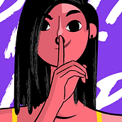 GISELA HIDALGO - Piki Piki (Videoclip). Animation, 2D Animation, Character Animation, Creativit, Art Direction, Character Design, Digital Illustration, Vector Illustration, Motion Graphics, Stor, and telling project by Barographic - 04.12.2021