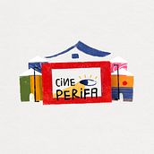 Logo Cine Perifa Ein Projekt aus dem Bereich Logodesign und Traditionelle Illustration von Beatriz Belo - 12.09.2020