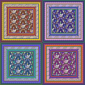 My project in Illustration for Patterns with Soul course. Pattern Design project by Rex Ray Cantina - 04.12.2021