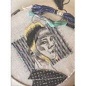 Bordado "Ya no estoy Aquí". Un progetto di Ricamo di Cintli Cordova - 12.04.2021