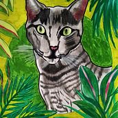 MICHI AL NATURAL. Traditional illustration project by luisa Morales G. - 04.12.2021