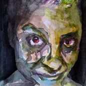 Autoretrato. Watercolor Painting project by mariarosacuenca - 04.12.2021