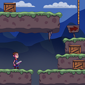 2D Game Character. Un proyecto de Animación 2D, Dibujo y Diseño de juegos de Gabriel Francisco - 12.04.2021