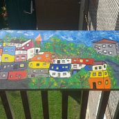 Casas de colores. Un progetto di Pittura acrilica di Ruth Tobalina Alfonso - 17.08.2020