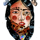 Mi Proyecto del curso: Retrato ilustrado en acuarela. Un proyecto de Dibujo de Retrato, Pintura a la acuarela y Pintura digital de Margarita Gonzalez - 13.04.2021