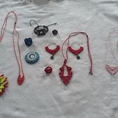 Micromacramé,  una técnica hermosa que aprendí en la pandemia. Un proyecto de Macramé de Eleonora Sanchez Gentili - 12.04.2021