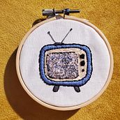 My project in Introduction to Punch Needle Embroidery course. Embroider project by Demmi Dupri - 04.13.2021