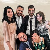 Digital paint of wedding. Digital Painting project by Matteo Villirillo - 10.09.2018
