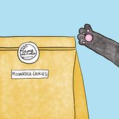 Moonrock Cookies . % Aida Fuad tarafından hazırlanan Çocuk İllüstras, onu, Geleneksel illüstras, Ve on projesi - 04.13.2021