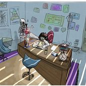 Illustrazione - Medico. Digital Illustration project by Matteo Villirillo - 09.30.2018