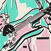 Guitar boy. Un proyecto de Ilustración tradicional de Bianca Errante - 13.04.2021