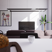 Realidad Virtual en Interiores. Un progetto di Architettura, Architettura digitale, Architettura d'interni, Interior Design, Infografica, Interior Design e ArchVIZ di FLAVIO BORRO - 20.08.2020