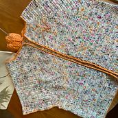 Mi Proyecto del curso:  Top-down: prendas a crochet de una sola pieza. Crochê projeto de Raquel - 01.05.2021