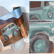 Savana trip!. Un progetto di Illustrazione digitale di Liani Palandi - 13.04.2021