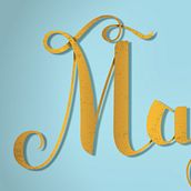 Mi Proyecto del curso: Los secretos dorados del lettering. Un proyecto de Lettering de María Fernanda Alanís - 20.01.2019