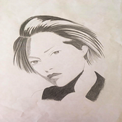 Estudo Retrato. Un projet de Dessin au cra , et on de Ana Paula Saliba - 13.04.2021