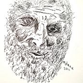My project in Realistic Portraits with Pen course. Een project van  Illustratie met inkt van Melanie Paster - 13.04.2021