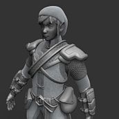 Link - The Legend of Zelda. Een project van 3D van paulo_avieira - 17.02.2021