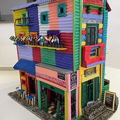 MAQUETA CAMINITO-LA BOCA. Set Design project by Gaby Marine - 04.13.2021