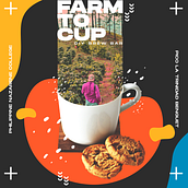 Farm To Cup Project. Graphic Design project by Albiz Verceles - 04.14.2021