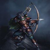 Kamasi - Concepto para Dungenos & Dragons . Un progetto di Arte concettuale, Character design 3D e Illustrazione digitale di Gabriel Suárez Marmolejo - 14.04.2021