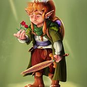 Klein - Concepto para Dungeons & Dragons . Un progetto di Arte concettuale, Character design e Illustrazione digitale di Gabriel Suárez Marmolejo - 14.04.2021