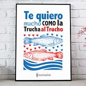 Lámina "Te quiero mucho". Drawing, and Digital Illustration project by Reyes López Martínez - 04.14.2021