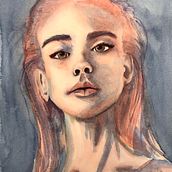 My final project. Pintura em aquarela projeto de Maxine Harwood - 14.04.2021
