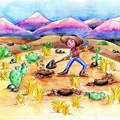 Ilustración Infantil. Drawing, Children's Illustration, and Watercolor Painting project by Pablo Rojas - 04.14.2021
