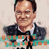 Quentin Tarantino. Een project van Digitale illustratie van Kerem Tekin - 14.04.2021