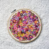 Flores con perdería 🌼 . Broderie de Made Flores - 04.14.2021