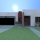 Reforma en vivienda unifamiliar. Un proyecto de Arquitectura, Diseño 3D y Modelado 3D de Belen Ramirez - 14.07.2017