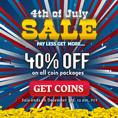 4th of July SALE. Een project van Traditionele illustratie van Mario Guerrero - 14.04.2021