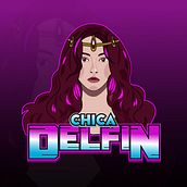 Logo para Twitch . Un projet de Animation 2D, Créativité avec les enfants, Création de logos et Illustration traditionnelle de Denisse Merari - 15.04.2021