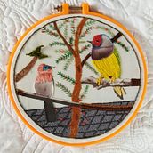 Mi Proyecto del curso: Bordado en fotografías sobre tela. Photograph, Collage, Paper Craft, Printing, Embroider, DIY, and Textile Design project by Mache Jaramillo - 04.15.2021
