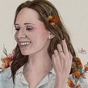 Mi Proyecto del curso: Retrato ilustrado con Procreate. Digital Drawing project by Sofia O - 04.15.2021