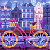 Colourful Places Series. Vector Illustration project by Алексей Кругленя - 04.15.2020