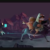 My project in Digital Painting for 2D Illustration course. Digital Illustration project by Ossama Mansour - 04.15.2021
