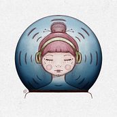 Meu projeto do curso: Técnicas e estilos de ilustração com Procreate. Un proyecto de Dibujo artístico y Dibujo digital de ANDREA PICCOLO - 23.02.2021