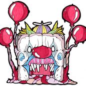 Clown thing Ein Projekt aus dem Bereich Design von Figuren und Traditionelle Illustration von Benjamin Stevens - 15.04.2021