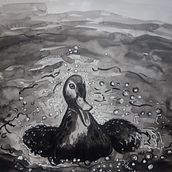 canard riant. Un proyecto de Dibujo artístico de Effie Amilitou - 15.04.2021