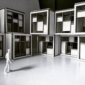 Habitational Cubes. Projekt z dziedziny Wizualizacja architektoniczna użytkownika Ana Cação - 15.04.2021